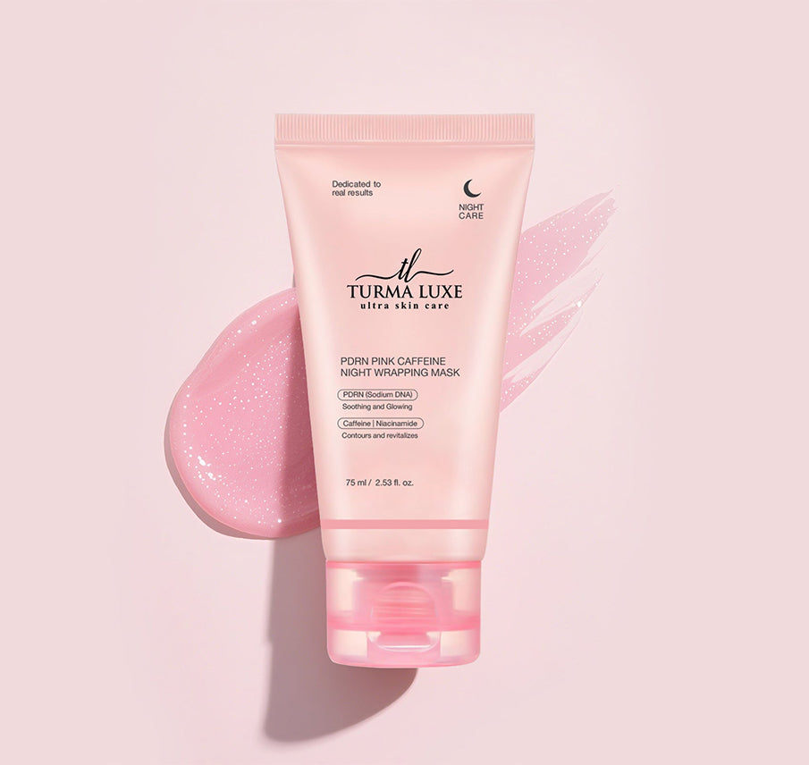 Turma Luxe Wrapping Mask PDRN Caffeine Overnight Peel Off Facial Mask