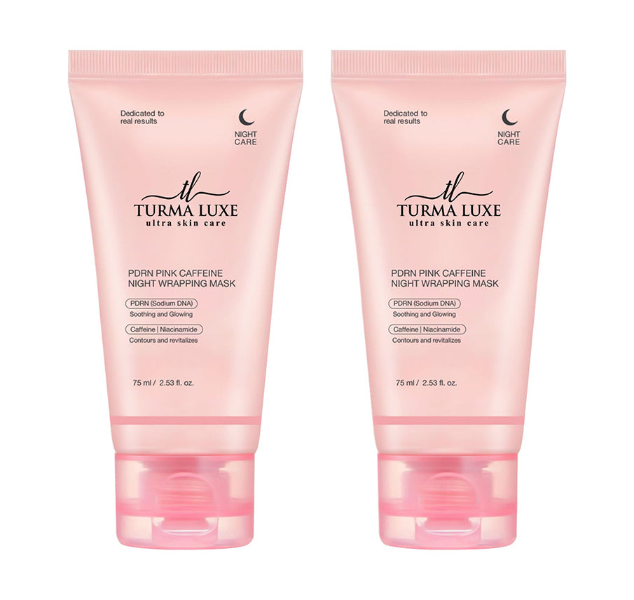 Turma Luxe Wrapping Mask PDRN Caffeine Overnight Peel Off Facial Mask