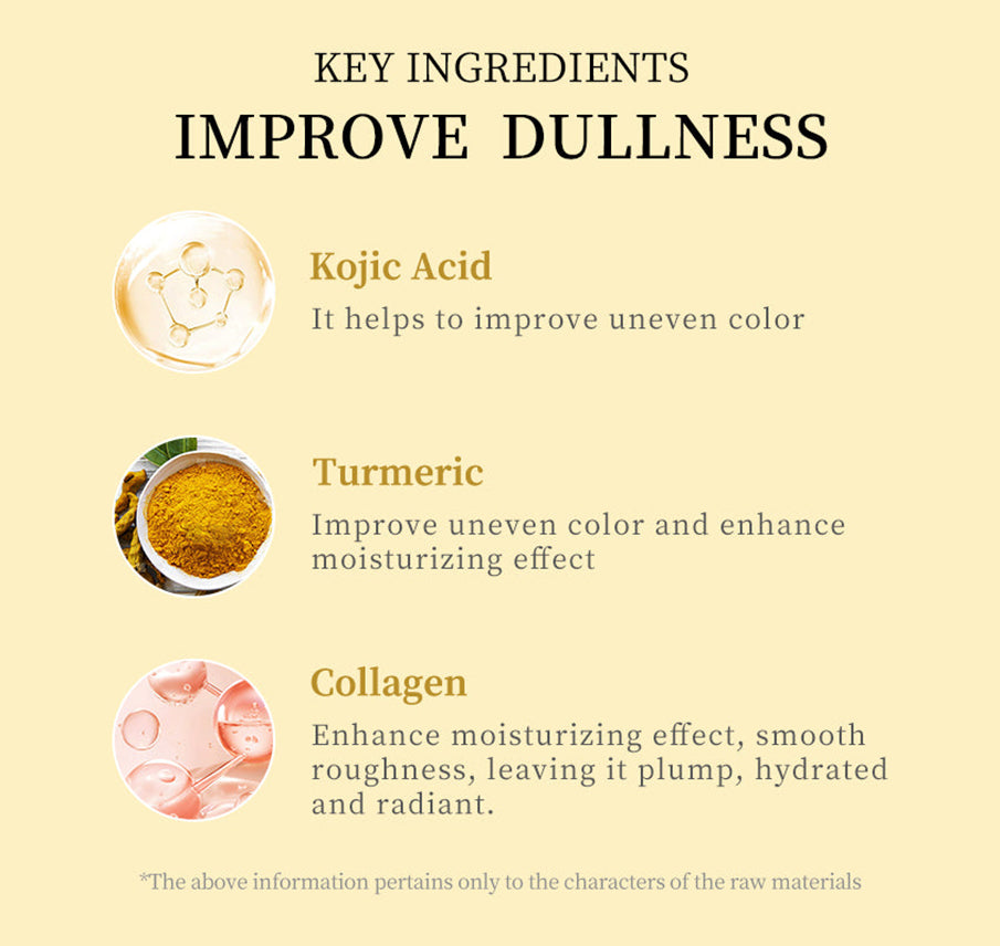 Turma Luxe Kojic Acid Turmeric Overnight Wrapping Peel Off Mask, Night Facial Treatment