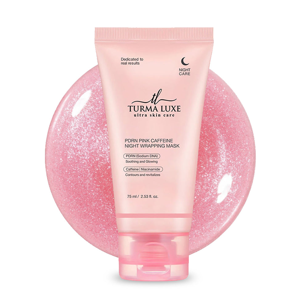 Turma Luxe Wrapping Mask PDRN Caffeine Overnight Peel Off Facial Mask